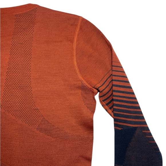 NEW Smartwool Intraknit Thermal Merino Base Layer Crew Brown Womens Small - Picture 14 of 16